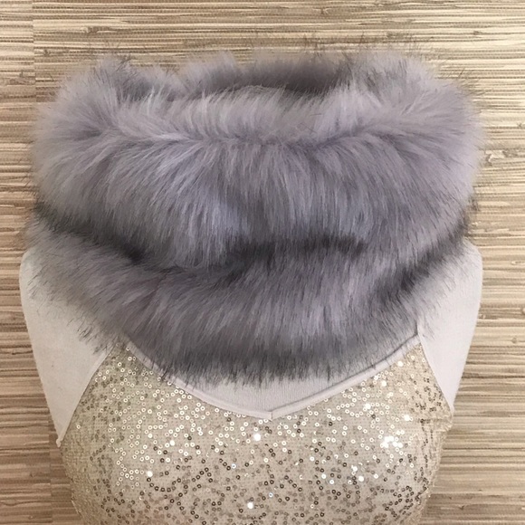 Michael Stars Accessories - Michael Stars Vegan Fur Cowl